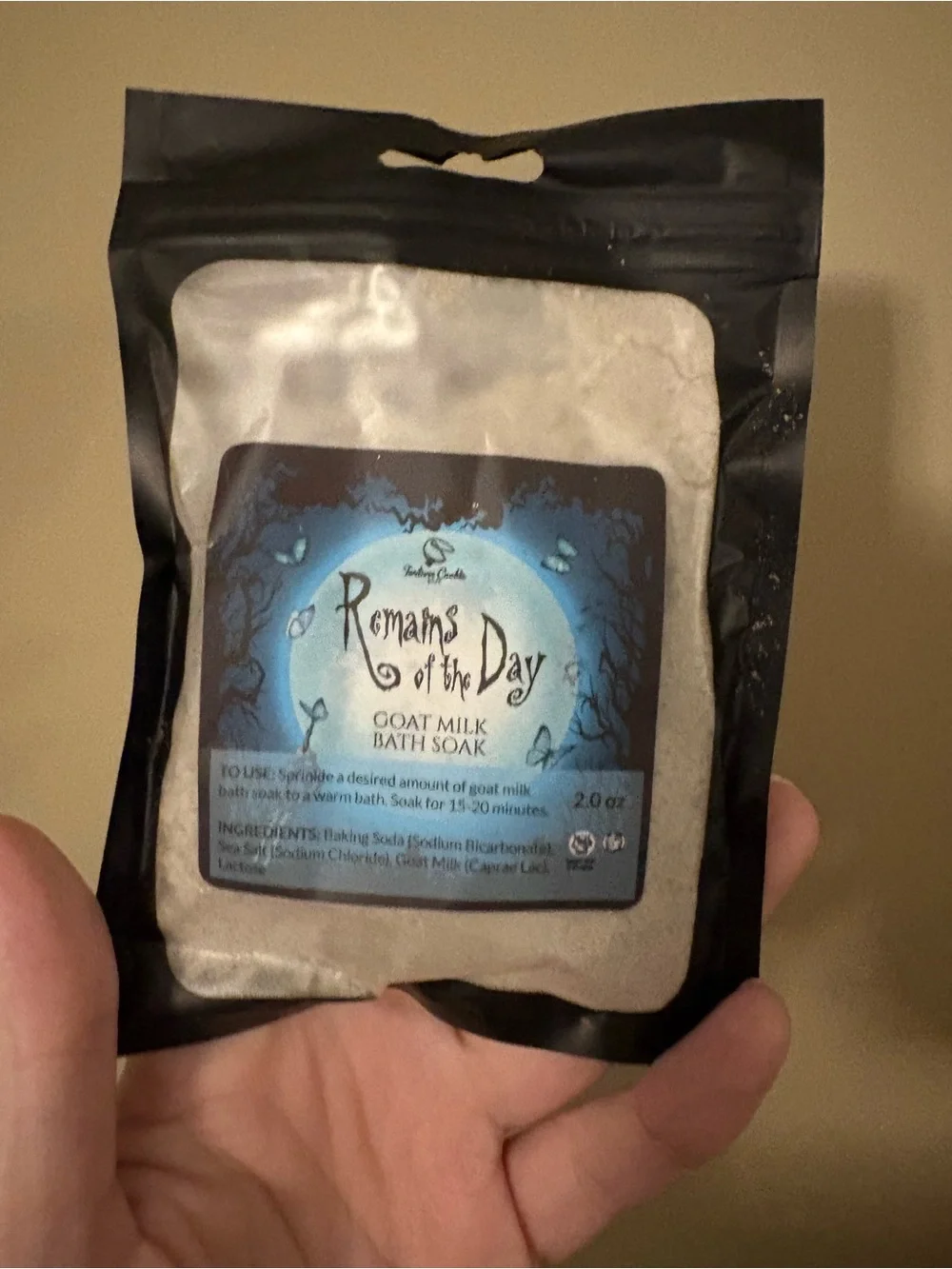 Remains of the Day Goat Milk Bath Soak - Blue